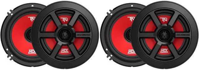 Main image of Audio Two Pairs of TERMINATOR6 Terminator Series 6.5 Coaxial Bundle