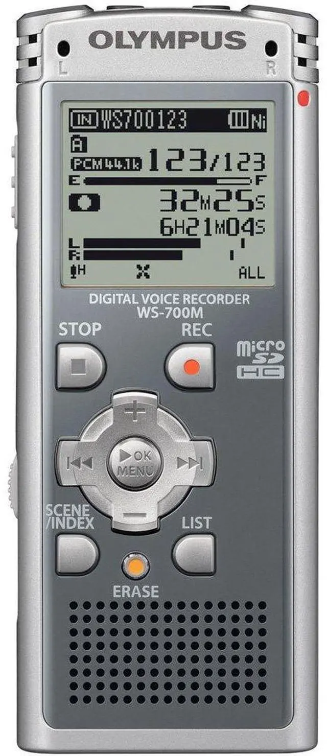 Main image of Olympus WS-700M Digital Voice Recorder 140152 (Grey)