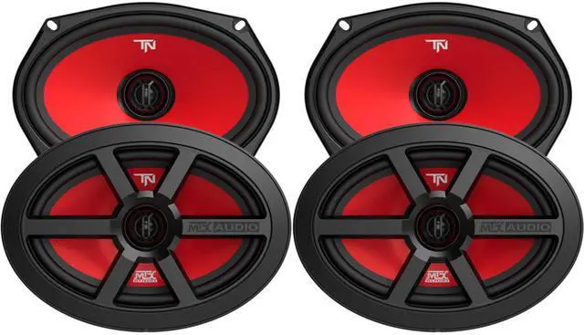 Main image of Audio Two Pairs of TERMINATOR69 Terminator Series 6x9in Coaxial Bundle