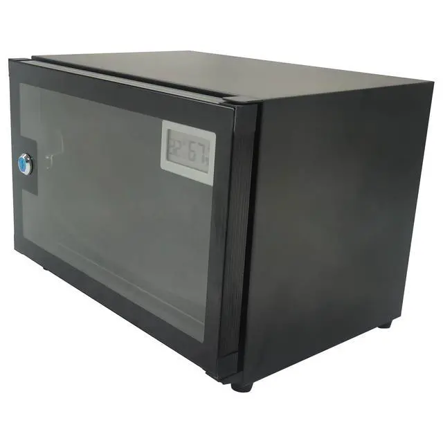 Alt view image 6 of 6 - 18L Dehumidifying Dry Cabinet Box with Temp & Humidity LED Digital Display, Camera Storage Dehumidify Cabinet for Camera Lens and Electronic Equipment Storage