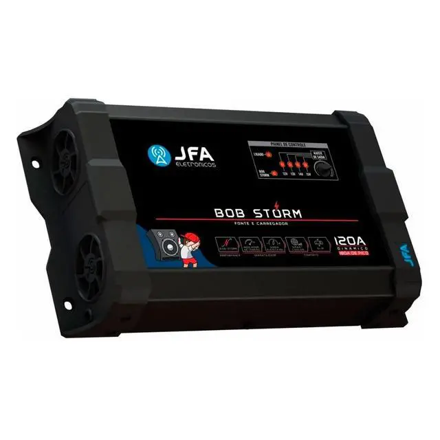 Alt view image 2 of 4 - Bob Storm 120A JFA Bivolt Battery Charger Automotive & Residential Power Supply Battery Operated/Battery