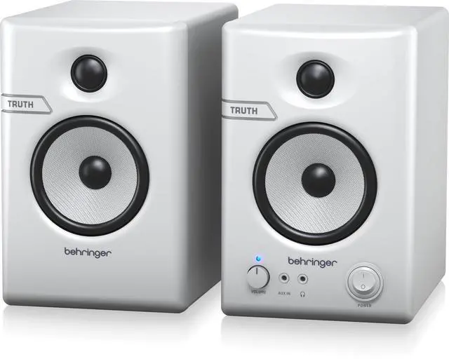 Main image of Truth 3.5 BT-WH 3.5-Inch Bluetooth Speaker in White for Home and Office