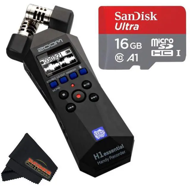 Main image of H1essential 2-Track 32-Bit Float Portable Audio Recorder with Sunshine Photo Accessories Bundles... (H1essential - Basic Bundle)