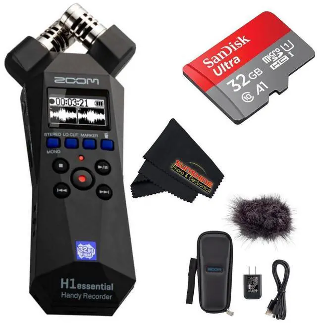 Main image of H1essential 2-Track 32-Bit Float Portable Audio Recorder with Sunshine Photo Accessories Bundles... (H1essential - Pro Bundle)