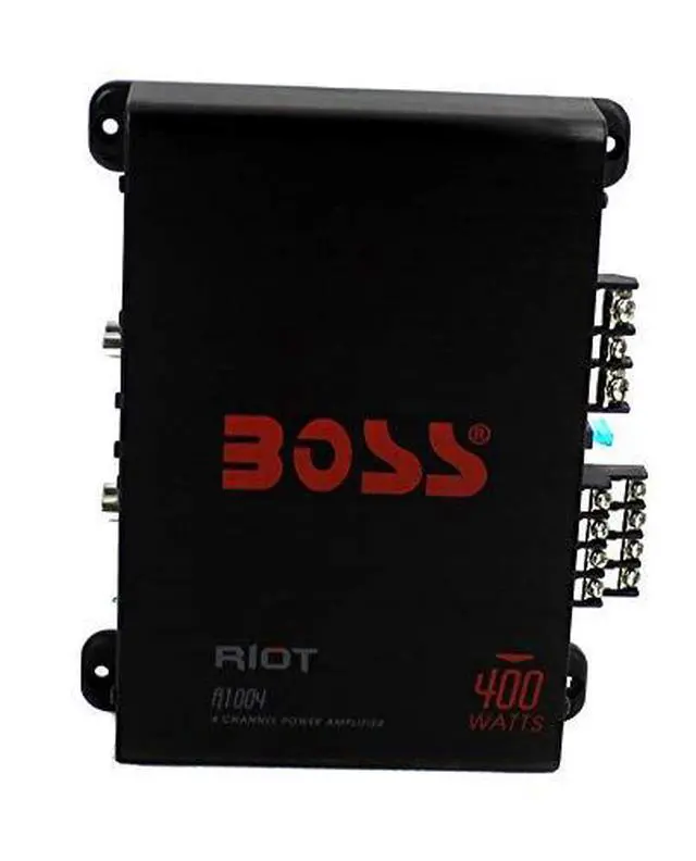 Alt view image 3 of 6 - Boss Audio Riot R1004 400 Watt 4 Channel Car Power Amplifier Amp Mosfet (2 Pack)