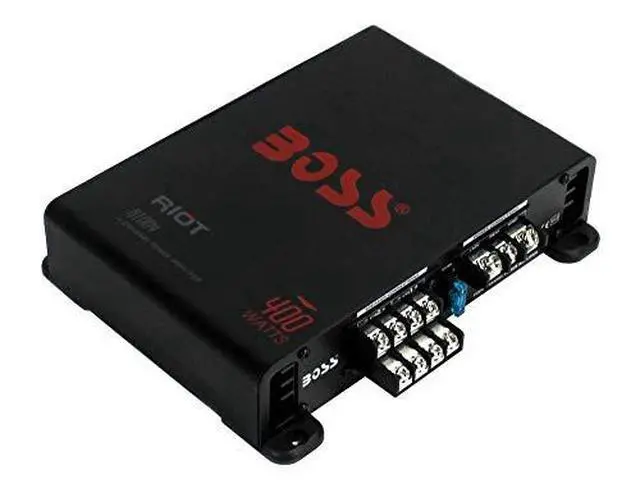 Alt view image 6 of 6 - Boss Audio Riot R1004 400 Watt 4 Channel Car Power Amplifier Amp Mosfet (2 Pack)