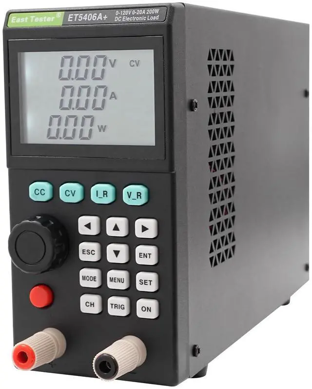 Main image of ET5406A+ Electronic Load Tester Battery Capacity Tester DC Load Testers 0-120v 0-20A Lithium Battery Tester 200W Programmable Battery Capacity Detector in Charger