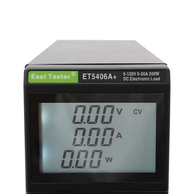 Alt view image 3 of 6 - ET5406A+ Electronic Load Tester Battery Capacity Tester DC Load Testers 0-120v 0-20A Lithium Battery Tester 200W Programmable Battery Capacity Detector in Charger