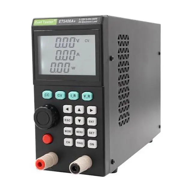 Alt view image 6 of 6 - ET5406A+ Electronic Load Tester Battery Capacity Tester DC Load Testers 0-120v 0-20A Lithium Battery Tester 200W Programmable Battery Capacity Detector in Charger