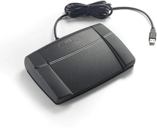 Main image of Infinity 3 USB Foot Pedal Bundle With Spectra SPVC5 Headset and Express Scribe Pro License