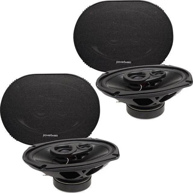 Main image of Two Pairs of S-6903 6X9 OEM Replacement 3-Way Coaxial Speakers