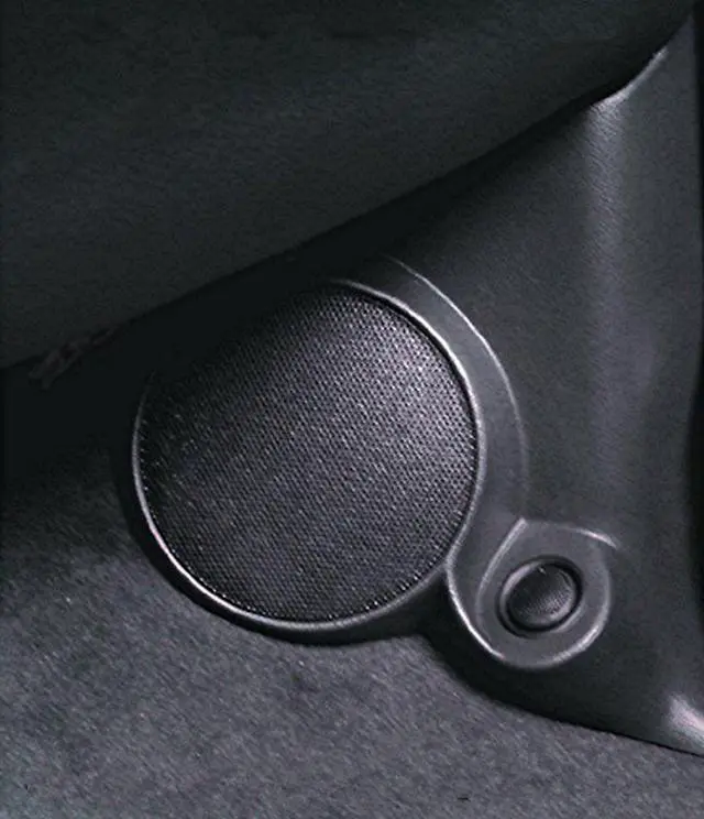 Main image of Kick Panel Speaker Mounts Compatible with Dodge RAM Regular & Quad CAB 2002-2016 for 6.5" Component Speakers. Paintable Black