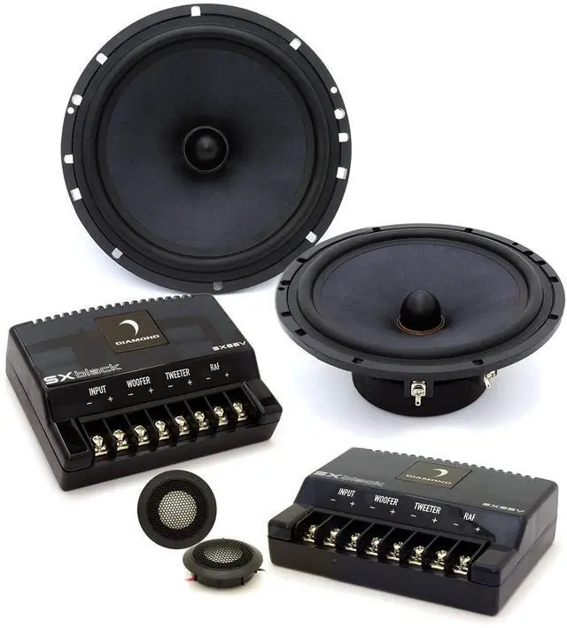 Main image of Diamond Audio Sx65v 6-1/2" Convertable Component Speaker System