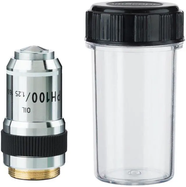 Main image of PH100X 100X (Oil) PH Achromatic Microscope Objective | Achromatic Optics