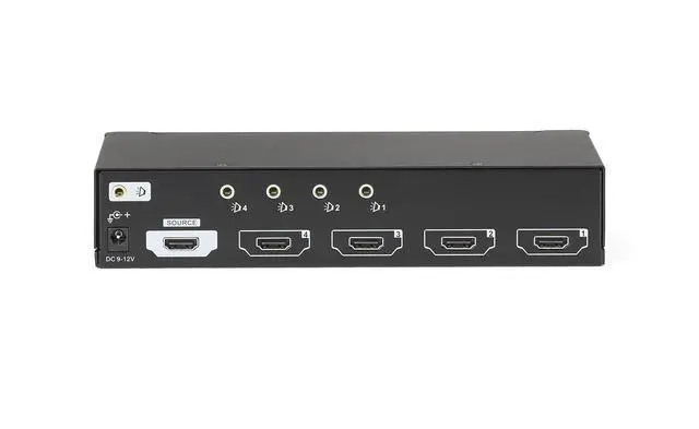 Alt view image 2 of 2 - 1x4 HDMI Splitter with Audio
