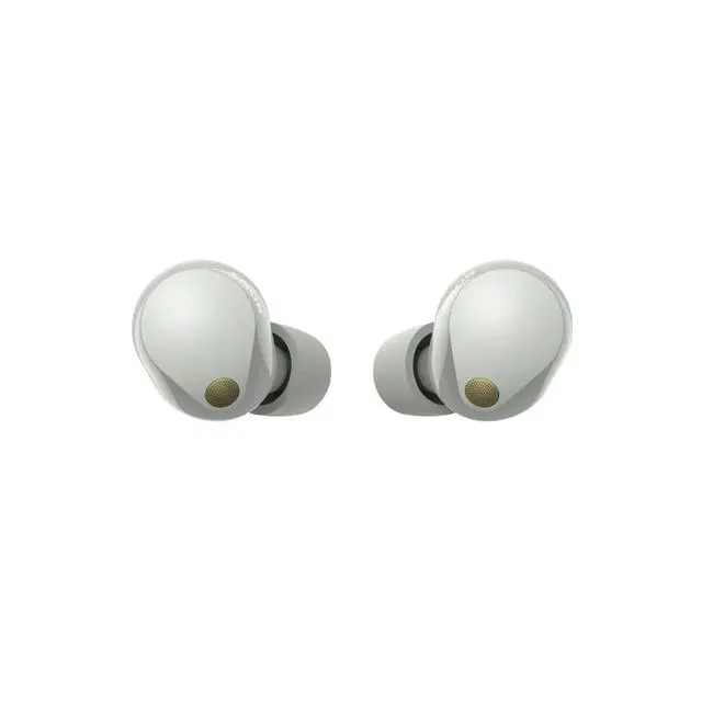 Alt view image 6 of 6 - WF-1000XM5 Truly Wireless Noise-Canceling Earbuds (Silver) Bundle | Noise-canceling Accessory, Best Noise Cancellation, Multi Noise Sensor technology, (2 items)