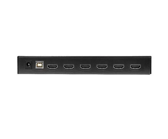 Alt view image 3 of 5 - 4K 1x10 HDMI Splitter - 4K & 1080p, HDMI Deep Color, 3D, Plug & Play (CE-H21Q11-S1) | Send one HDMI source to 10 displays at 1080p; EDID help mixed-resolution displays stay compatible