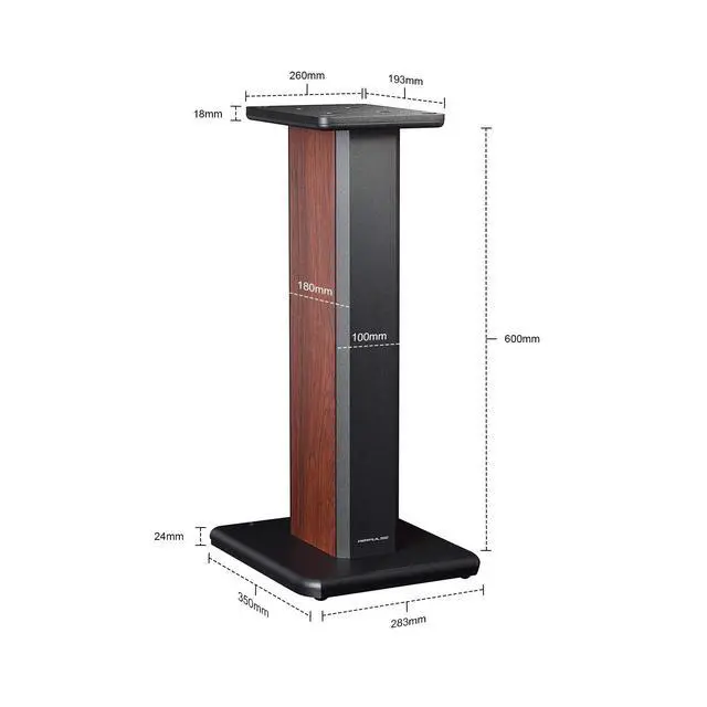 Alt view image 4 of 4 - Speaker Stands ST200 for A200 25.6 inch Hollowed Supports for Optional Sand Filling Tuning - Pair