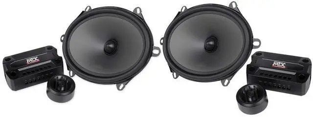 Main image of Pair THUNDER681 5x7 / 6x8 360 Watt Car Stereo Component Speakers