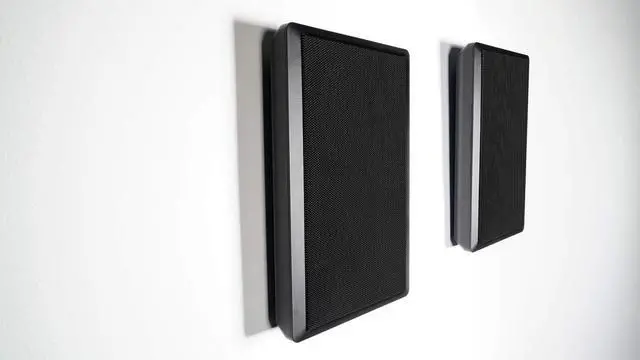 Alt view image 2 of 6 - RockSlim 70B Black 5.25" Commercial/Restaurant Speakers, 6-Pack | 70V, 4W/8W Tap Settings, Easy Wall Mount, Slim Low-Profile, 0.5" Mylar Tweeter, 89 dB, Shielded Grill, Speaker Wire Included