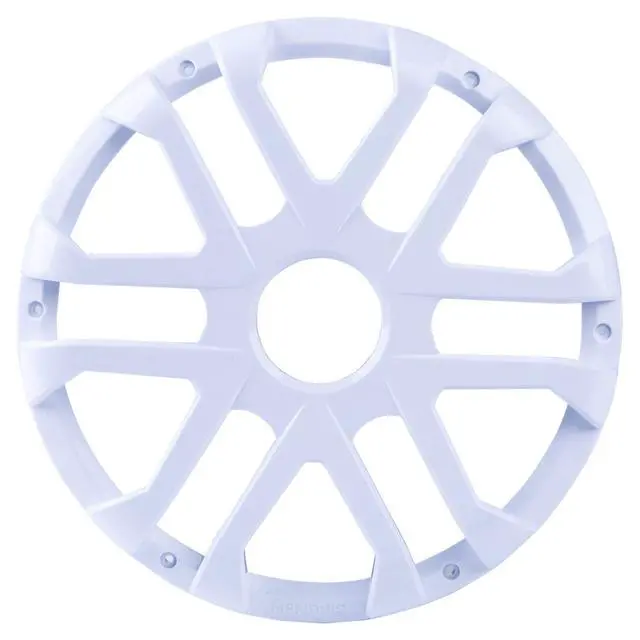 Alt view image 5 of 6 - MM1224 12 in Marine Subwoofer Grill Bundle | 12 in marine subwoofer with integrated RGB LEDs and selectable 2 or 4 ohm impedance, plus white MXA12GW 12 in grill