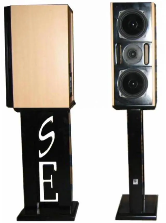 Main image of FSS-1500SE Passive Bookshelf Speakers Pair with Stands, Home Theater & Stereo Speakers, Dual 6.5" Woofers, 1" Tweeter, Real Wood Veneer Cabinets, 40Hz-20kHz, 40W-100W