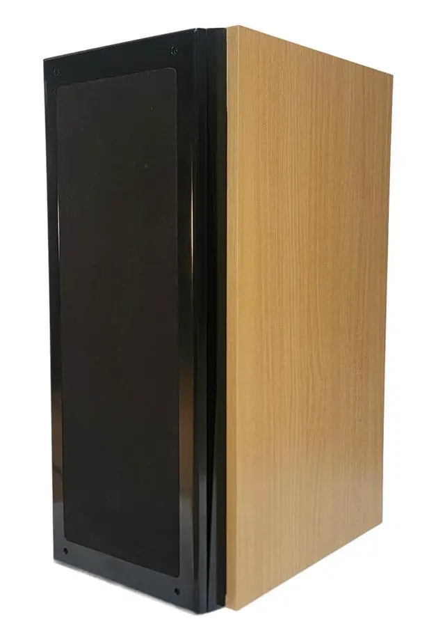 Alt view image 2 of 6 - FSS-1500SE Passive Bookshelf Speakers Pair with Stands, Home Theater & Stereo Speakers, Dual 6.5" Woofers, 1" Tweeter, Real Wood Veneer Cabinets, 40Hz-20kHz, 40W-100W