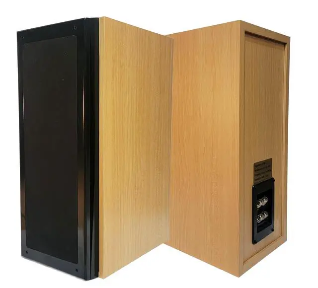 Alt view image 4 of 6 - FSS-1500SE Passive Bookshelf Speakers Pair with Stands, Home Theater & Stereo Speakers, Dual 6.5" Woofers, 1" Tweeter, Real Wood Veneer Cabinets, 40Hz-20kHz, 40W-100W