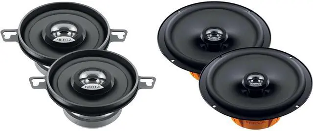 Main image of Dieci Series DCX 165.3 6.5" Two-Way Coaxial Speakers - Pair with DCX 87.3 3.5" Dieci Series Two-Way Coaxial Speakers - Pair