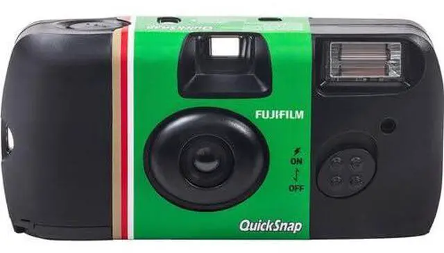 Alt view image 3 of 6 - QuickSnap Flash 400 Disposable Camera 5-Pack 27 Exposures Bundle | For Parties, Travel & Everyday Snapshots | Includes Cleaning Cloth