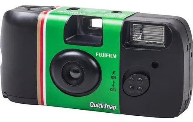 Alt view image 4 of 6 - QuickSnap Flash 400 Disposable Camera 5-Pack 27 Exposures Bundle | For Parties, Travel & Everyday Snapshots | Includes Cleaning Cloth