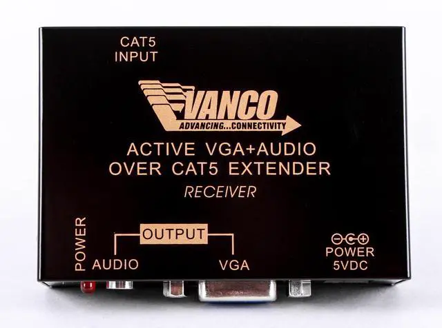 Alt view image 3 of 3 - 280544 Vga Over Cat5E/Cat6 Extender with Audio (500 Ft)