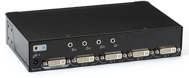 Alt view image 2 of 2 - 1 x 4 DVI-D Splitter with Audio and HDCP