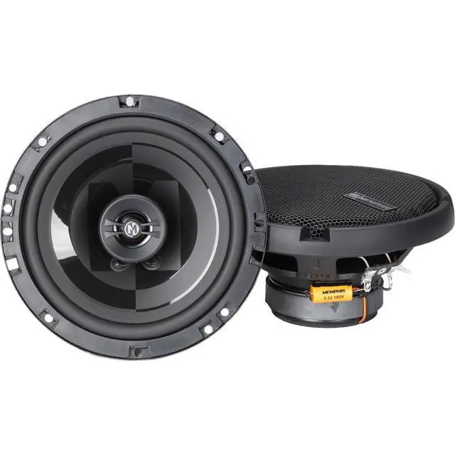 Alt view image 2 of 6 - PRX60S Power Reference Series 6.5" 2-Ohm Oversized Shallow 2-Way Speakers with Swivel Tweeters with OEMBKT60 Vehicle Specific 6 1/2"" Speaker Adaptors