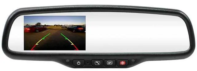 Main image of 250-8820 Auto Dimming Mirror Monitor, 4.3 Inch LCD with OnStar