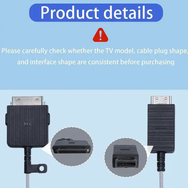 Alt view image 3 of 6 - 5m /16.4ft BN39-02436B One Connect Cable Compatible with Samsung Q900R TV | One Connect Cable for QN55Q900RBFXZA QN65Q900RBFXZA QN75Q900RBFXZA QN82Q900RBFXZA