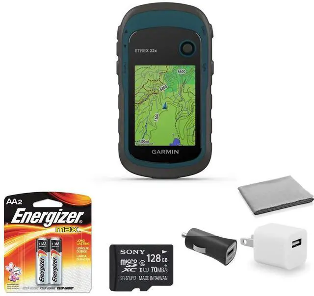 Main image of eTrex 22x Rugged Handheld GPS with 128GB Micro SD Card