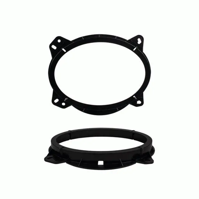 Alt view image 5 of 5 - 43DSC69304 6x9 3-Way Speaker + Metra Bracket Bundle | 6x9 in 3-way speakers with Metra 82-8146 mounting brackets; compatible with Toyota, Nissan, Subaru and Scion