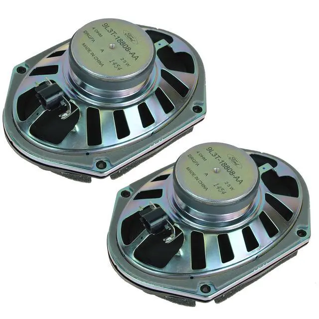Alt view image 2 of 6 - Front Door Mounted Speaker Driver & Passenger Side LH RH Pair Compatible with F150