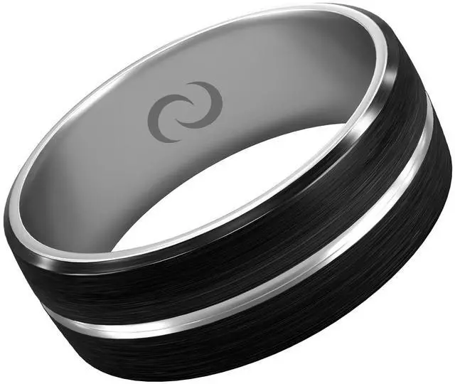 Main image of Tungsten Elite Smart Ring with Instant App-Free Sharing, Size 13 | Business Networking for Professionals, Instantly Share s, Social Links & Profiles with One Tap, No App Needed