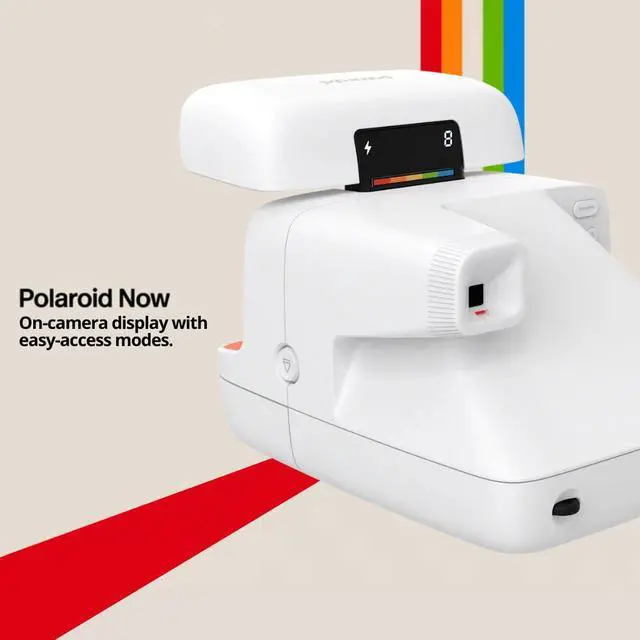 Alt view image 3 of 6 - Flip Instant Camera Bundle (Black) | Sonar Autofocus, Film Kit (4 Items) - Vintage Design, Easy-to-Use for Photography Lovers
