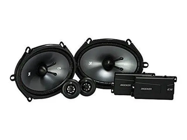 Alt view image 2 of 6 - CSS68 6x8 Component System Bundle with 0.75 in Tweeter | 6x8 in (160x200mm) component system bundle with a 0.75 in (20mm) tweeter