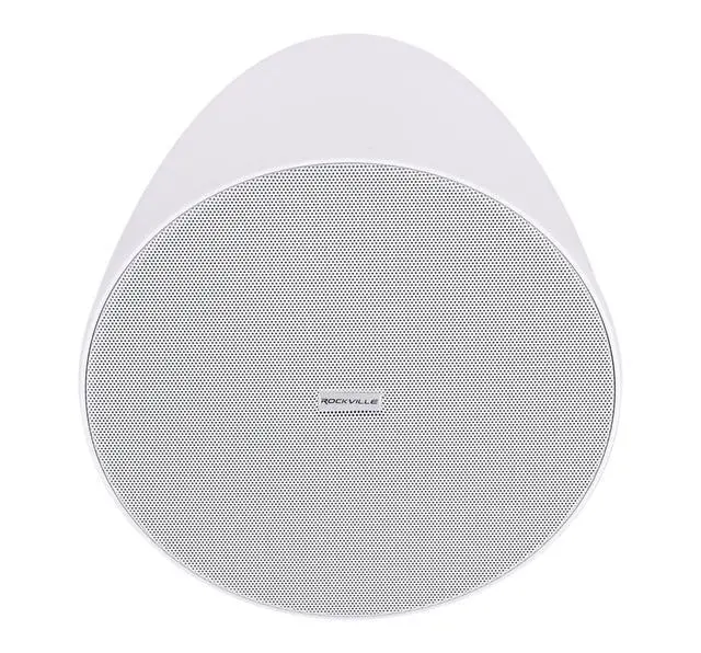 Alt view image 4 of 6 - PEN-80T White 8" 70V Hanging Pendant Speaker, 2-Pack | 70V/100V Transformer Taps: 40W, 20W, 10W, 5W or 8 Ohm 60W RMS, Euroblock Terminals, Deep Bass, for Restaurants
