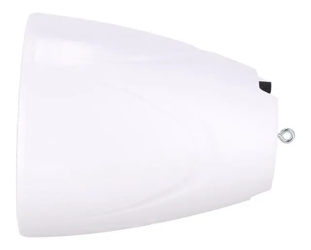 Alt view image 6 of 6 - PEN-80T White 8" 70V Hanging Pendant Speaker, 2-Pack | 70V/100V Transformer Taps: 40W, 20W, 10W, 5W or 8 Ohm 60W RMS, Euroblock Terminals, Deep Bass, for Restaurants