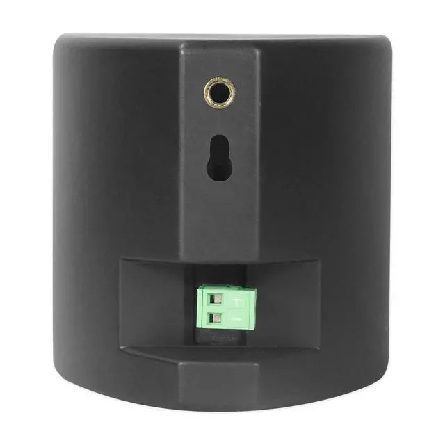 Alt view image 6 of 6 - Cube Black 3.5" 2-Way 8-Ohm Home Theater Wall Speakers, 6-Pack | 150W Peak / 60W RMS, 0.5" PEI Tweeter, 360° Swivel Wall Mount Brackets, Euro Block Terminals, ABS Cabinet, Shielded Grill