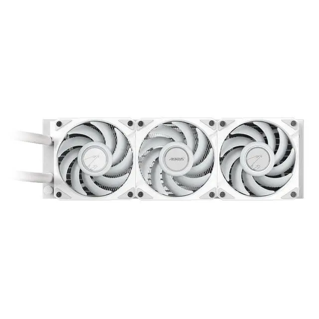 Alt view image 5 of 5 - AORUS WATERFORCE II 360 ICE AIO Liquid CPU Cooler- 3x120mm ARGB Fans, slide-in interlocking mechanism, DAISY-CHAIN, Intel LGA 1851 and AMD AM5 Compatible