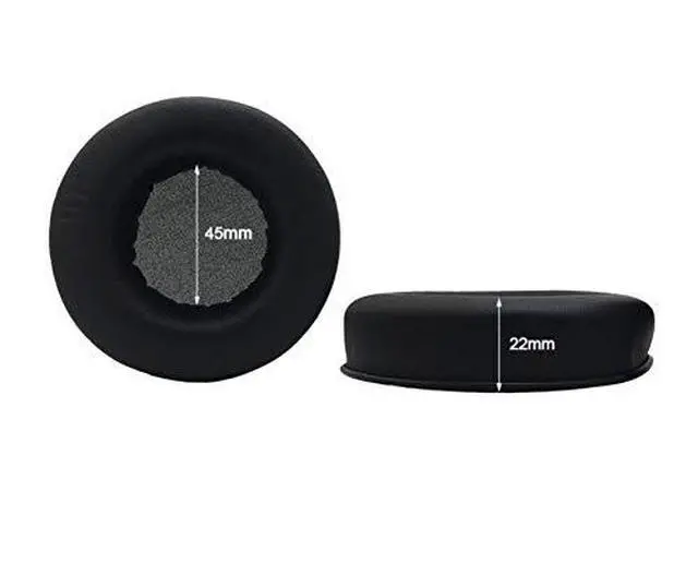 Alt view image 4 of 4 - RIG 500e 500 505 Earpads Repair Parts by - Premium Ear Pads Ear Cups Cushions Compatible with Plantronics RIG 500E 500 505 Stereo PC Gaming Headsets Headphones (10 Pair Black)