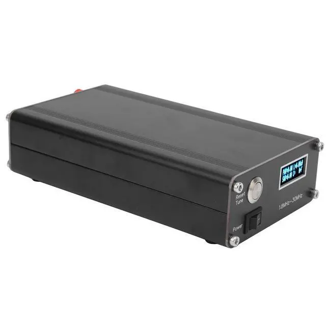 Alt view image 3 of 6 - HAM Radio Antenna Tuner Automatic Antenna Tuner ATU-100 1.8-30MHz Aluminum Alloy C Type 10-15VDC