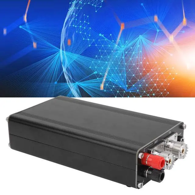 Alt view image 5 of 6 - HAM Radio Antenna Tuner Automatic Antenna Tuner ATU-100 1.8-30MHz Aluminum Alloy C Type 10-15VDC
