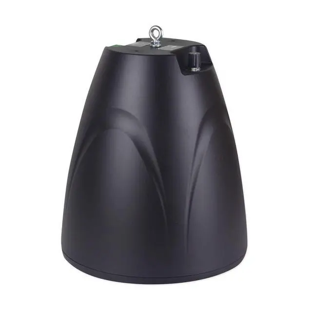 Alt view image 2 of 6 - PEN-65T Black 6.5" 70V Hanging Pendant Speaker, 3-Pack | 70V/100V Transformer Taps: 40W, 20W, 10W, 5W or 8 Ohm 60W RMS, Euroblock Terminals, Deep Bass, for Restaurants